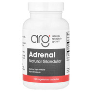 <img alt="Allergy Research Group, Adrenal, Natural Glandular, 150 Vegetarian Capsules (100 mg per Capsule)" title="Allergy Research Group, Adrenal, Natural Glandular, 150 Vegetarian Capsules (100 mg per Capsule),713947704619"