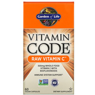<img alt="Garden of Life, Vitamin Code, Raw Vitamin C, 60 Vegan Capsules" title="Garden of Life, Vitamin Code, Raw Vitamin C, 60 Vegan Capsules,658010113816"