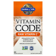 <img alt="Garden of Life, Vitamin Code, RAW Vitamin C, 60 Vegan Capsules" title="Garden of Life, Vitamin Code, RAW Vitamin C, 60 Vegan Capsules,658010113816"