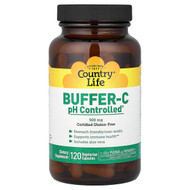 <img alt="Country Life, Buffer-C, pH Controlled, 120 Vegetarian Capsules" title="Country Life, Buffer-C, pH Controlled, 120 Vegetarian Capsules,015794070856"