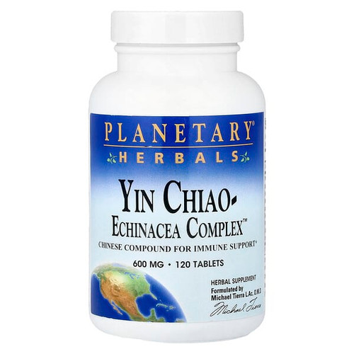 <img alt="Planetary Herbals, Yin Chiao-Echinacea Complex, 120 Tablets" title="Planetary Herbals, Yin Chiao-Echinacea Complex, 120 Tablets,021078101802"