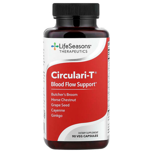 <img alt="LifeSeasons, Circulari-T, Blood Flow Support, 90 Veg Capsules" title="LifeSeasons, Circulari-T, Blood Flow Support, 90 Veg Capsules,853760002469"
