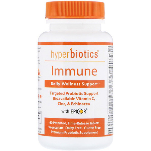 <img alt="Hyperbiotics, Immune, Daily Wellness Support, 60 Time-Release Tablets" title="Hyperbiotics, Immune, Daily Wellness Support, 60 Time-Release Tablets,9506000058511"