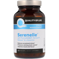 <img alt="Quality of Life Labs, Serenelle, Stress Management, 60 VegiCaps" title="Quality of Life Labs, Serenelle, Stress Management, 60 VegiCaps,812259003189"