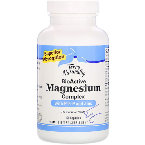 <img alt="EuroPharma, Terry Naturally, P-5-P/Mag, 120 Capsules" title="EuroPharma, Terry Naturally, P-5-P/Mag, 120 Capsules,367703261023"