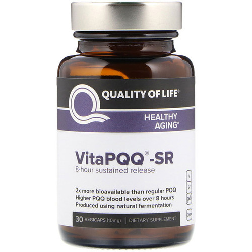 <img alt="Quality of Life Labs, VitaPQQ -SR, 30 VegiCaps" title="Quality of Life Labs, VitaPQQ -SR, 30 VegiCaps,812259003493"