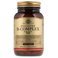 <img alt="Solgar, Megasorb B-Complex "50", 100 Tablets" title="Solgar, Megasorb B-Complex "50", 100 Tablets,033984017511"