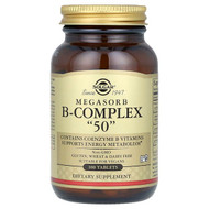 <img alt="Solgar, Megasorb B-Complex "50", 100 Tablets" title="Solgar, Megasorb B-Complex "50", 100 Tablets,033984017511"
