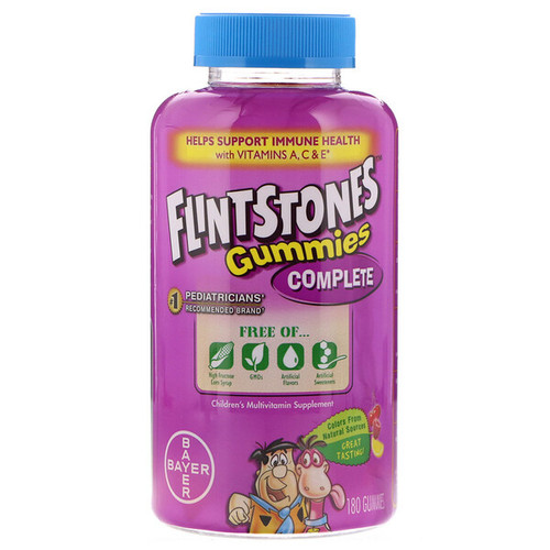 <img alt="Flintstones, Complete, Childrens Multivitamin, 180 Gummies" title="Flintstones, Complete, Childrens Multivitamin, 180 Gummies,016500554356"