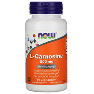 <img alt="Now Foods, L-Carnosine, 500 mg, 50 Veg Capsules" title="Now Foods, L-Carnosine, 500 mg, 50 Veg Capsules,733739000781"