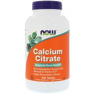 <img alt="Now Foods, Calcium Citrate, 250 Tablets" title="Now Foods, Calcium Citrate, 250 Tablets,733739012326"