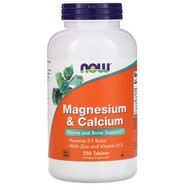 <img alt="Now Foods, Magnesium & Calcium, Reverse 2:1 Ratio with Zinc and Vitamin D-3 250 Tablets" title="Now Foods, Magnesium & Calcium, Reverse 2:1 Ratio with Zinc and Vitamin D-3 250 Tablets,733739012784"