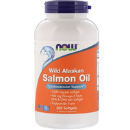 <img alt="Now Foods, Wild Alaskan Salmon Oil, 1000 mg, 200 Softgels" title="Now Foods, Wild Alaskan Salmon Oil, 1000 mg, 200 Softgels,733739016744"