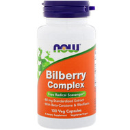 <img alt="Now Foods, Bilberry Complex, 100 Veg Capsules" title="Now Foods, Bilberry Complex, 100 Veg Capsules,733739046123"