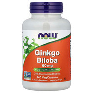 <img alt="NOW Foods, Ginkgo Biloba, 60 mg, 240 Veg Capsules" title="NOW Foods, Ginkgo Biloba, 60 mg, 240 Veg Capsules,733739046840"