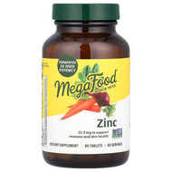 <img alt="MegaFood, Zinc, 22.5 mg, 60 Tablets" title="MegaFood, Zinc, 22.5 mg, 60 Tablets,051494101889"