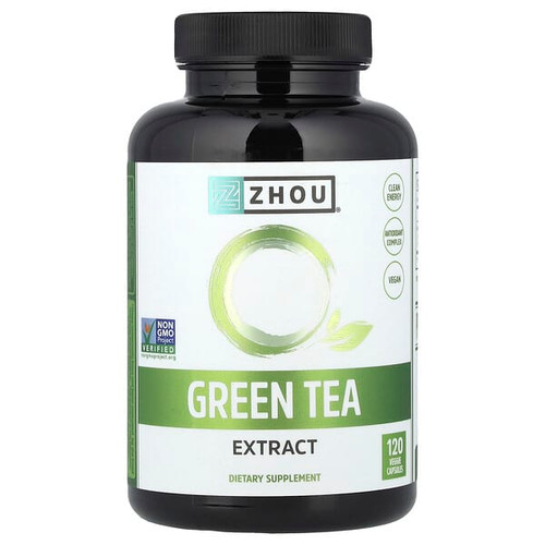 <img alt="Zhou Nutrition, Green Tea Extract, 500 mg, 120 Veggie Capsules" title="Zhou Nutrition, Green Tea Extract, 500 mg, 120 Veggie Capsules,859805006133"