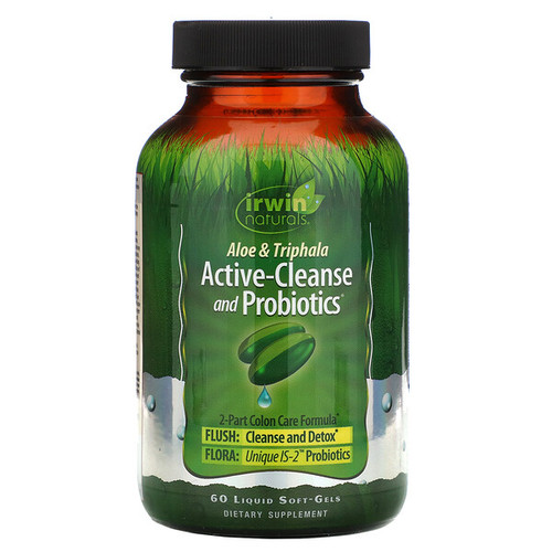 <img alt="Irwin Naturals, Aloe & Triphala Active-Cleanse and Probiotics, 60 Liquid Soft-Gels" title="Irwin Naturals, Aloe & Triphala Active-Cleanse and Probiotics, 60 Liquid Soft-Gels,710363583071"