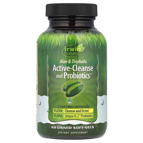 <img alt="Irwin Naturals, Aloe & Triphala Active-Cleanse and Probiotics, 60 Liquid Soft-Gels" title="Irwin Naturals, Aloe & Triphala Active-Cleanse and Probiotics, 60 Liquid Soft-Gels,710363583071"