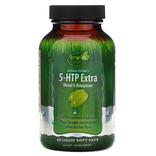 <img alt="Irwin Naturals, Double Potency, 5-HTP Extra, 60 Liquid Soft-Gels" title="Irwin Naturals, Double Potency, 5-HTP Extra, 60 Liquid Soft-Gels,710363585372"