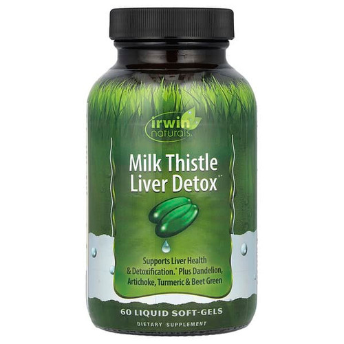 <img alt="Irwin Naturals, Milk Thistle Liver Detox, 60 Liquid Soft-Gels" title="Irwin Naturals, Milk Thistle Liver Detox, 60 Liquid Soft-Gels,710363585495"