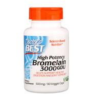<img alt="Doctors Best, High Potency Bromelain, 3000 GDU, 500 mg, 90 Veggie Caps" title="Doctors Best, High Potency Bromelain, 3000 GDU, 500 mg, 90 Veggie Caps,753950002159"