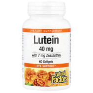 <img alt="Natural Factors, Lutein, 60 Softgels" title="Natural Factors, Lutein, 60 Softgels,068958010359"