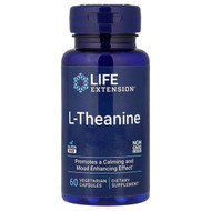 <img alt="Life Extension, L-Theanine, 60 Vegetarian Capsules (100 mg per Capsule)" title="Life Extension, L-Theanine, 60 Vegetarian Capsules (100 mg per Capsule),737870168362"
