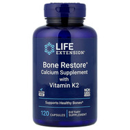 <img alt="Life Extension, Bone Restore, Calcium Supplement with Vitamin K2, 120 Capsules" title="Life Extension, Bone Restore, Calcium Supplement with Vitamin K2, 120 Capsules,737870172710"