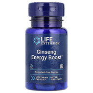 <img alt="Life Extension, Ginseng Energy Boost, 30 Vegetarian Capsules" title="Life Extension, Ginseng Energy Boost, 30 Vegetarian Capsules,737870180593"