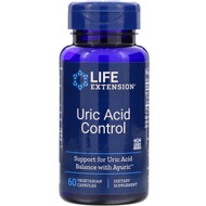 <img alt="Life Extension, Uric Acid Control, 60 Vegetarian Capsules" title="Life Extension, Uric Acid Control, 60 Vegetarian Capsules,737870192107"