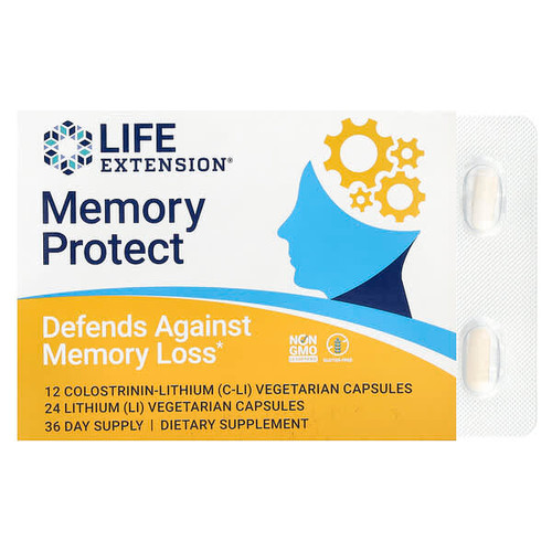 <img alt="Life Extension, Memory Protect, 36 Vegetarian Capsules" title="Life Extension, Memory Protect, 36 Vegetarian Capsules,737870210139"