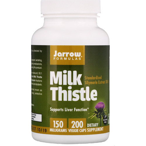 <img alt="Jarrow Formulas, Milk Thistle, 150 mg, 200 Veggie Caps" title="Jarrow Formulas, Milk Thistle, 150 mg, 200 Veggie Caps,790011140290"