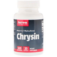 <img alt="Jarrow Formulas, Chrysin, 500 mg, 30 Capsules" title="Jarrow Formulas, Chrysin, 500 mg, 30 Capsules,790011150428"