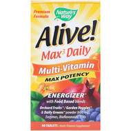 <img alt="Natures Way, Alive! Max3 Daily, Multi-Vitamin, 90 Tablets" title="Natures Way, Alive! Max3 Daily, Multi-Vitamin, 90 Tablets,033674149270"