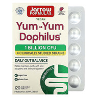 <img alt="Jarrow Formulas, Yum-Yum Dophilus, Raspberry, 1 Billion CFU, 120 Chewable Tablets" title="Jarrow Formulas, Yum-Yum Dophilus, Raspberry, 1 Billion CFU, 120 Chewable Tablets,790011320050"