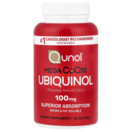 <img alt="Qunol, Mega CoQ10 Ubiquinol, 100 mg, 60 Softgels" title="Qunol, Mega CoQ10 Ubiquinol, 100 mg, 60 Softgels,898440001288"