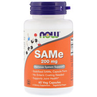 <img alt="Now Foods, SAMe, 200 mg, 60 Veg Capsules" title="Now Foods, SAMe, 200 mg, 60 Veg Capsules,733739001276"
