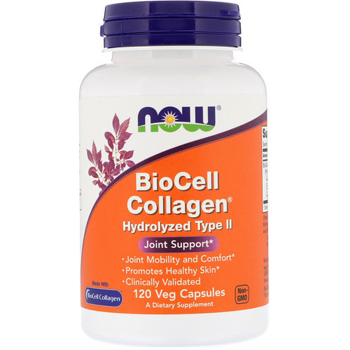 <img alt="Now Foods, BioCell Collagen, Hydrolyzed Type II, 120 Veg Capsules" title="Now Foods, BioCell Collagen, Hydrolyzed Type II, 120 Veg Capsules,733739030085"
