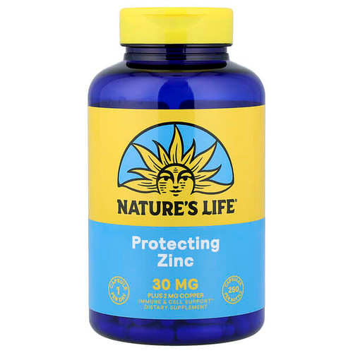 <img alt="Natures Life, Protecting Zinc Plus Copper, 250 Capsules" title="Natures Life, Protecting Zinc Plus Copper, 250 Capsules,040647004368"