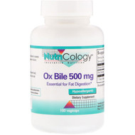 <img alt="Nutricology, Ox Bile, 500 mg, 100 Vegicaps" title="Nutricology, Ox Bile, 500 mg, 100 Vegicaps,713947508507"
