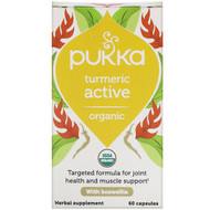 <img alt="Pukka Herbs, Organic Turmeric, Active, 60 Capsules" title="Pukka Herbs, Organic Turmeric, Active, 60 Capsules,813026020651"
