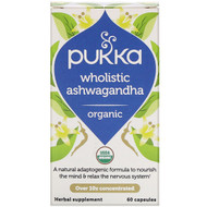 <img alt="Pukka Herbs, Organic Wholistic Ashwagandha, 60 Capsules" title="Pukka Herbs, Organic Wholistic Ashwagandha, 60 Capsules,813026020668"