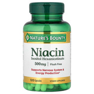 <img alt="Natures Bounty, Niacin, Flush Free, 500 mg, 120 Capsules" title="Natures Bounty, Niacin, Flush Free, 500 mg, 120 Capsules,074312019760"