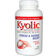 <img alt="Kyolic, Aged Garlic Extract, Stress & Fatigue Relief, Formula 101, 200 Tablets" title="Kyolic, Aged Garlic Extract, Stress & Fatigue Relief, Formula 101, 200 Tablets,023542101325"