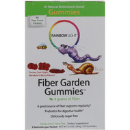 <img alt="Rainbow Light, Fiber Garden Gummies, Sour Berry, Apple & Mandarin Flavors, 30 Packets, 4 Gummies (8 g) Each" title="Rainbow Light, Fiber Garden Gummies, Sour Berry, Apple & Mandarin Flavors, 30 Packets, 4 Gummies (8 g) Each,021888121014"