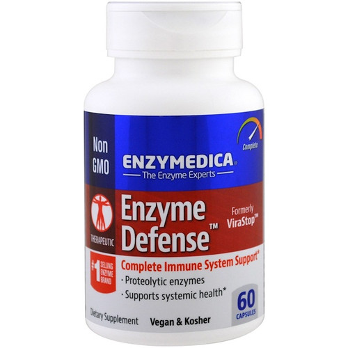 <img alt="Enzymedica, Enzyme Defense (Formerly ViraStop), 60 Capsules" title="Enzymedica, Enzyme Defense (Formerly ViraStop), 60 Capsules,670480981412"