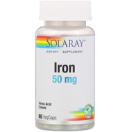 <img alt="Solaray, Iron, 50 mg, 60 Veggie Caps" title="Solaray, Iron, 50 mg, 60 Veggie Caps,076280461053"
