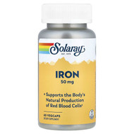 <img alt="Solaray, Iron, 50 mg, 60 VegCaps" title="Solaray, Iron, 50 mg, 60 VegCaps,076280461053"