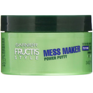 3 PACK of Garnier, Fructis, Mess Maker, Power Putty, 3.4 oz (100 g)
